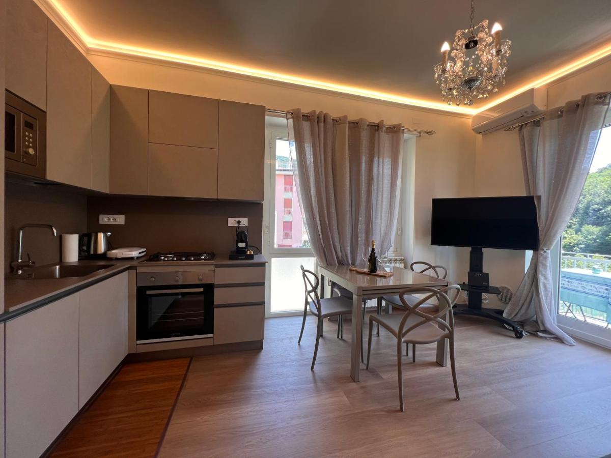 Val Di Sole 19-Iii Piano- Vista Mare- Vista Collina-Wifi 100Mg-Aria Condizionata In Tutte Le Stanze -L'Appartamento E' Stato Completamente Rinnovato Nel 2023 Rapallo Exterior photo
